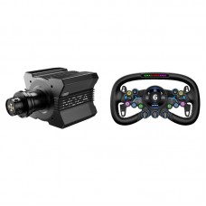 MOZA Vision GS Steering Wheel Racing Game Simulator Customizable UI System with R12 V2 Direct Drive Wheel Base