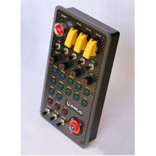 New SimLJQ Multifunctional Large Button Box PC-USB Drive-free Racing Game Simulator Control Box with Backlight