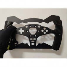 Type-A Aluminum Alloy Modification Panel Racing Game Simulator Steering Wheel Panel Mount for MOZA R3/R5 F1/GT