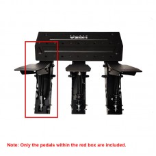 Throttle Pedal Modification Kit Racing Game Simulator Hydraulic Damping Pedal Modification for MOZA R5/R9 SRP/SRP Lite