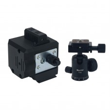 Nano Light Pocket Equatorial Mount Star Tracker Integrated Built-in Laser Pointer with Ball-head Gimbal for Astrophotography