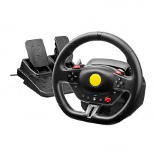 Original T98P 10" T98 296 GTB Steering Wheel for 240° Rotation + T2PM Pedal Set for Thrustmaster