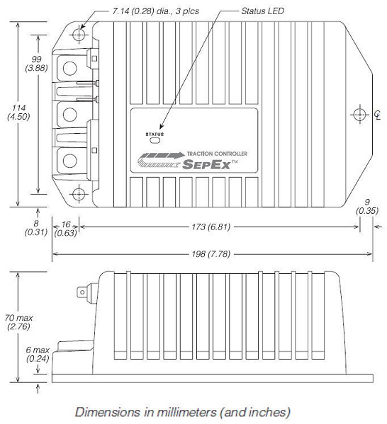 Details About Replace For Curtis 1510a 5251 Pmc Sepex Motor Controller 1266a 5201 275a 36v 48v