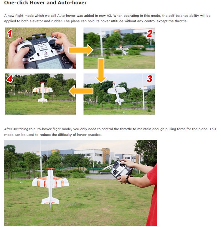 A3 V2 6-Axis Gyro Flight Stabilization Controller Hobby Eagle 2018
