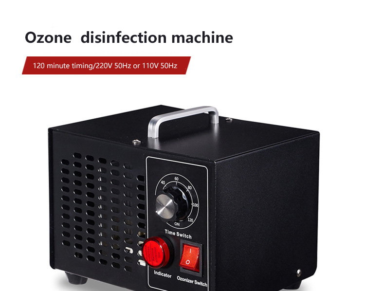 50W 220V Ozone Generator Air Purifier Deodorizer Disinfection Machine 3500mg 