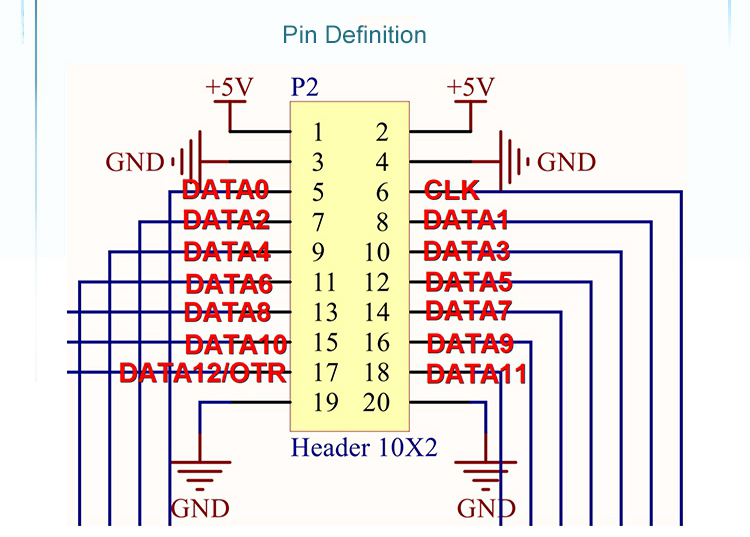 AD9226 QFP48 Version High-Speed ADC Module 65M Sampling Data