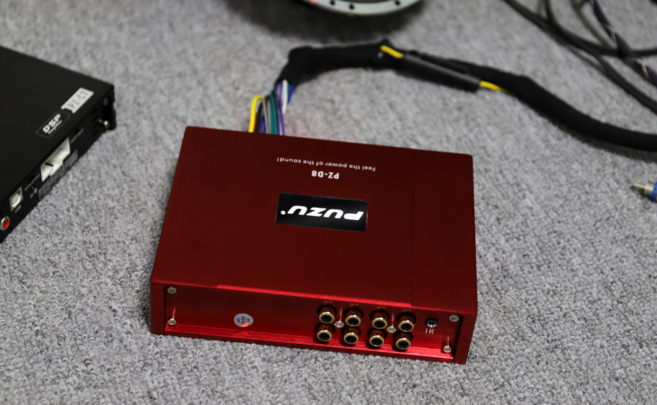 PUZU PZ-D8 8CH Car DSP Amplifier 4x220W Digital Signal