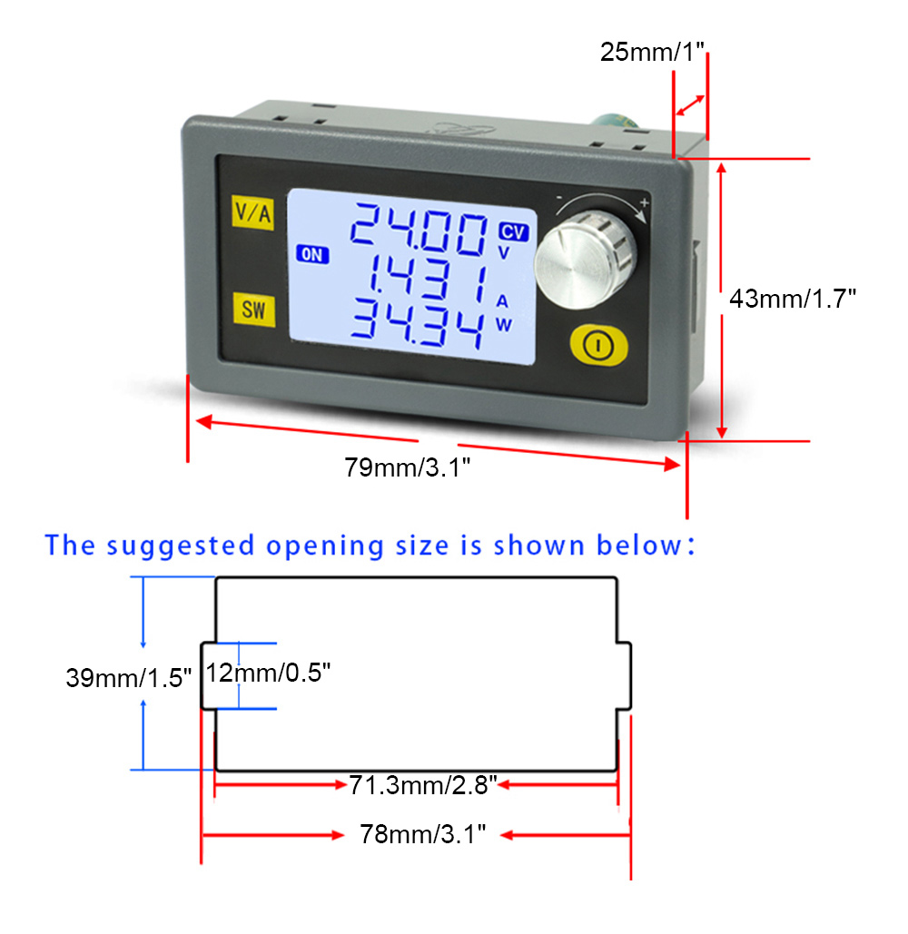 XY-SK35H 35W DC Adjustable Power Supply Regulated Power