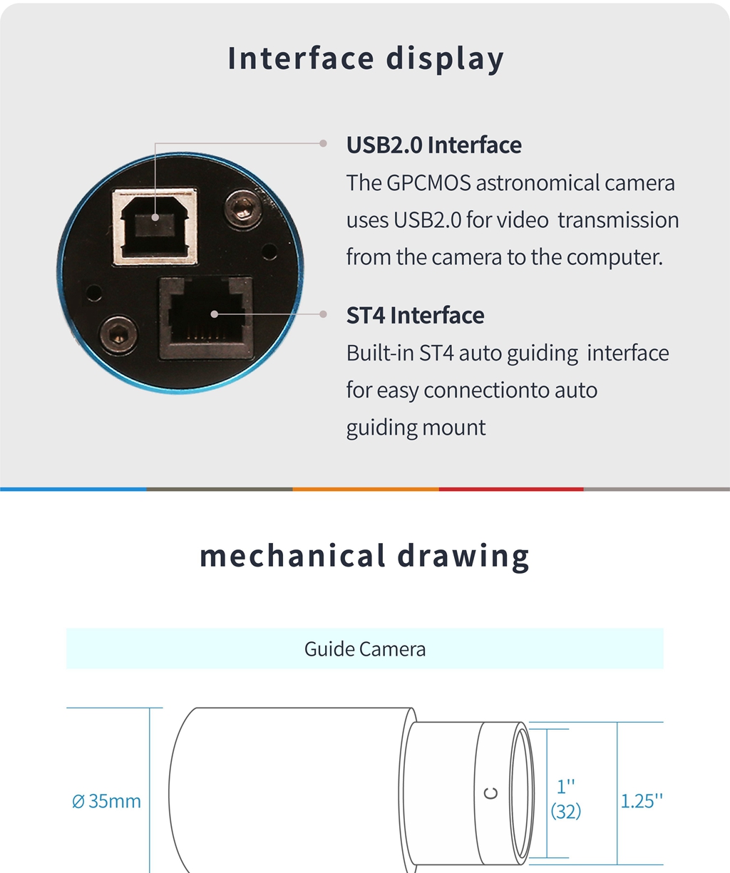  Planetary imaging and guiding camera from Touptek - the key to successful planetary photos [EN] 