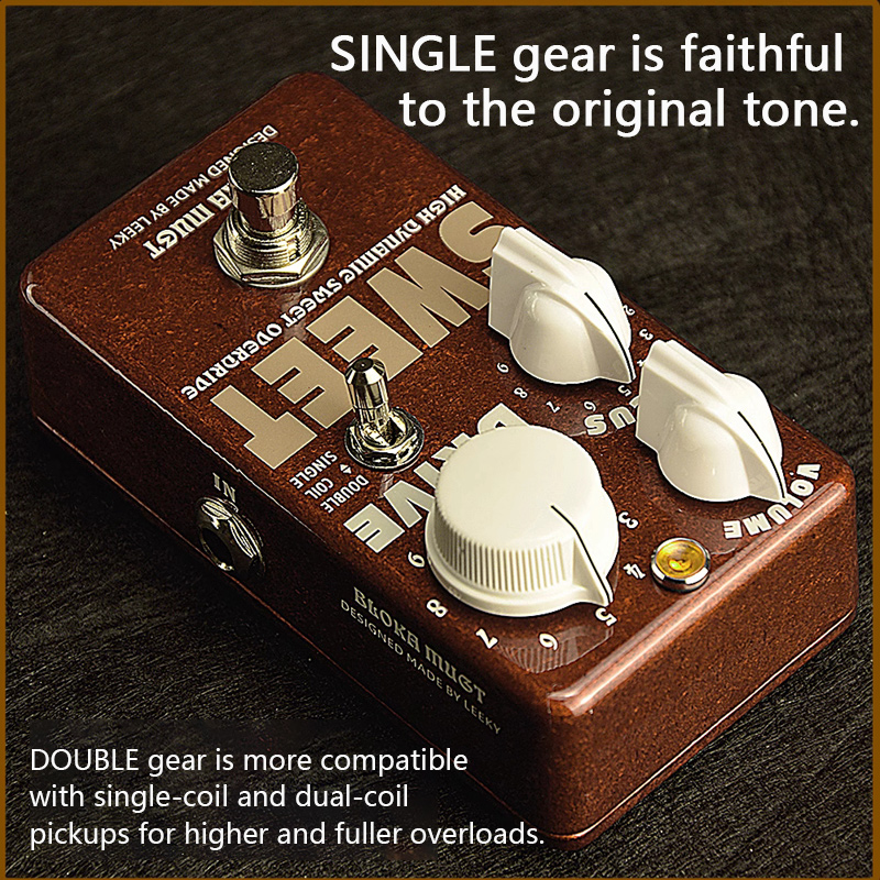 High Dynamic Sweet Overdrive Pedal Guitar Pedal Effect Pedal