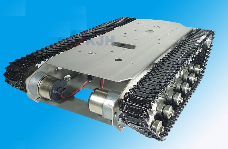 T600 Stainless Tank Truck Intelligent Robot Metal Pedrail with Shock Absorber xr