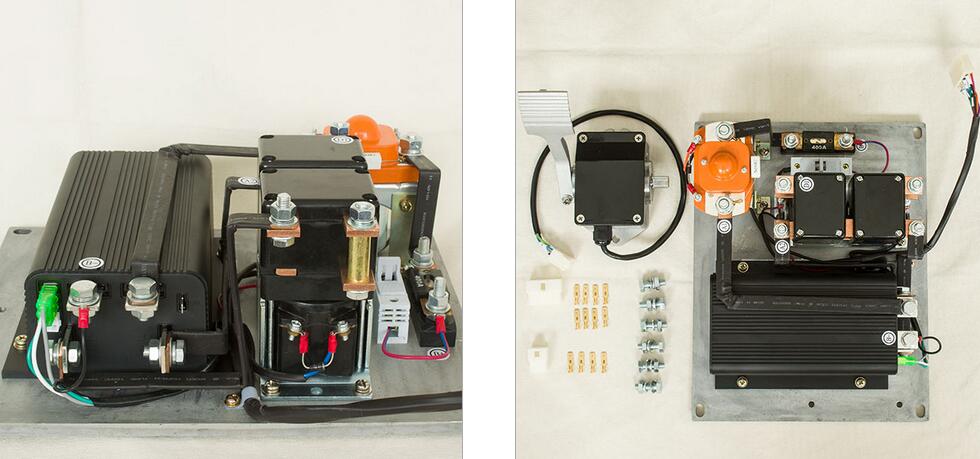 CURTIS 36V/48V DC Series 1205M-5603 Motor Controller ... curtis contactor wiring diagram 
